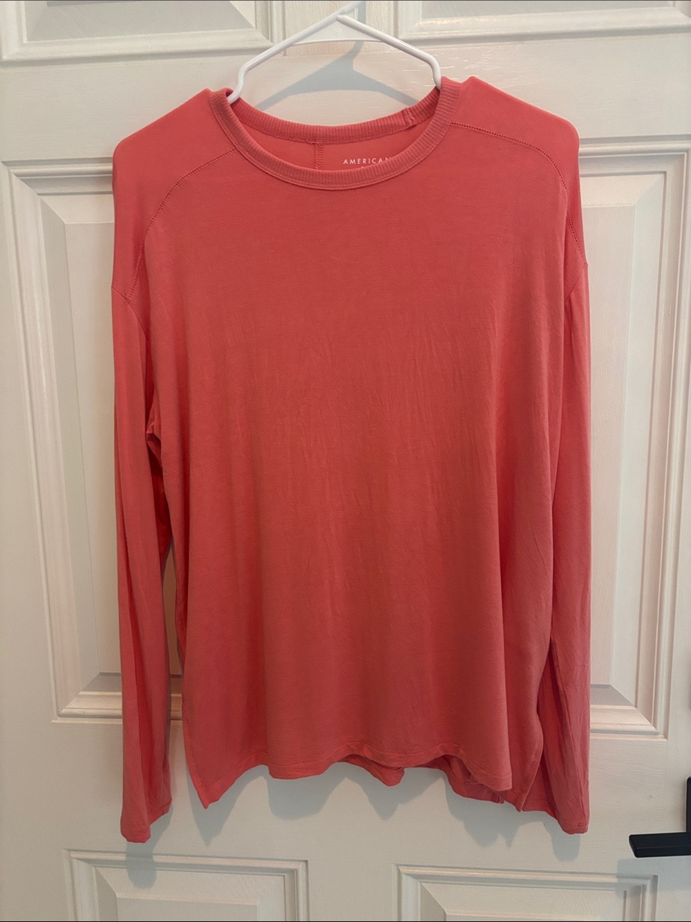 American Eagle Soft & Sexy peach cotton blend Long Sleeve M